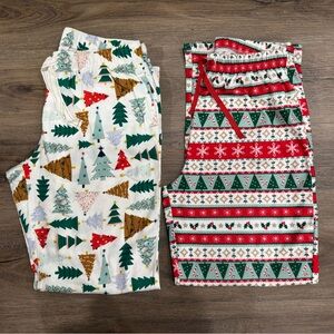 (2) Adult Size Small Drawstring Pajama Pants